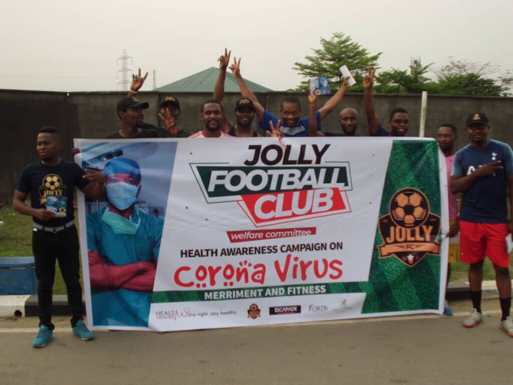 Jolly F.C. Corona Virus Awareness 2020