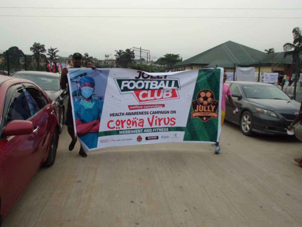 Jolly F.C. Corona Virus Awareness 2020