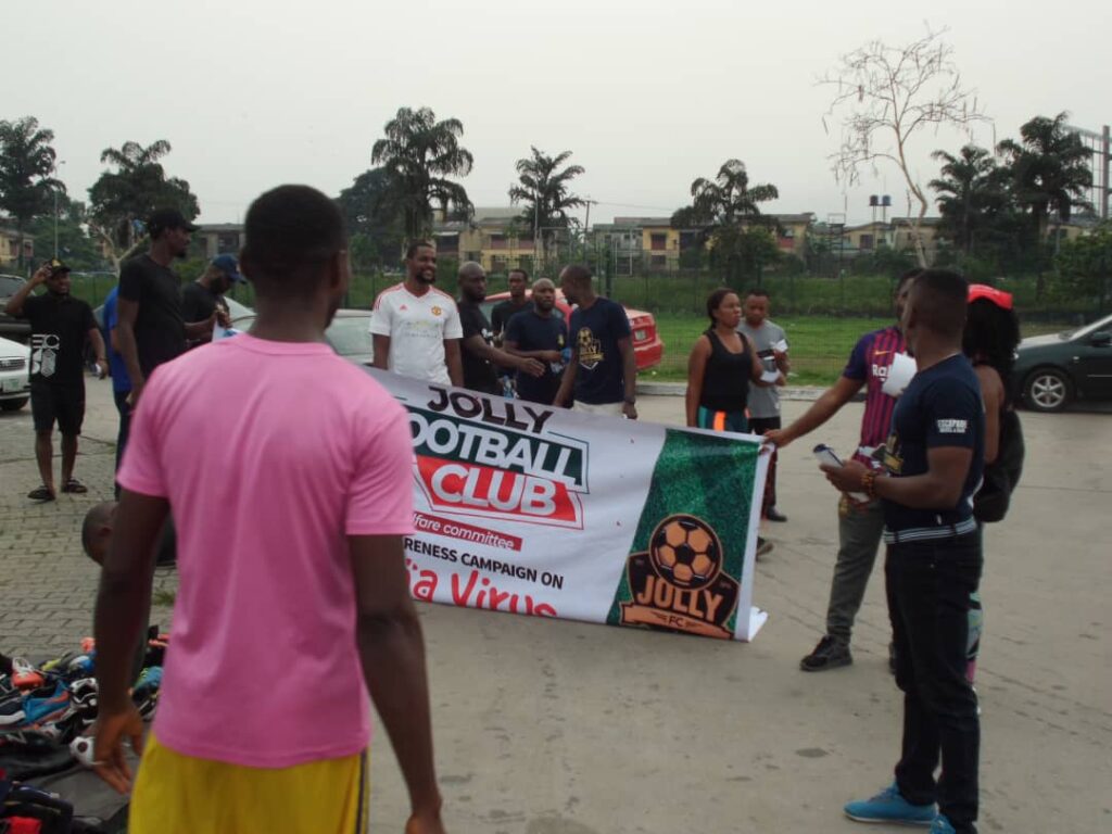 Jolly F.C. Corona Virus Awareness 2020