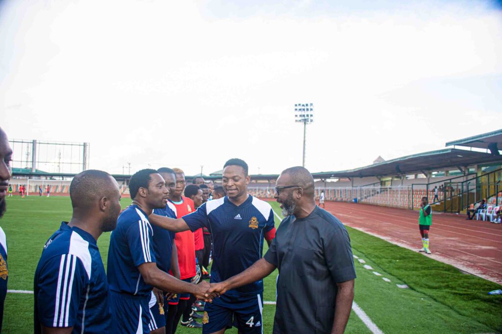 Jolly F.C. 6th Year Anniversary/Historic Friendly Match with NCDMB at Bayelsa