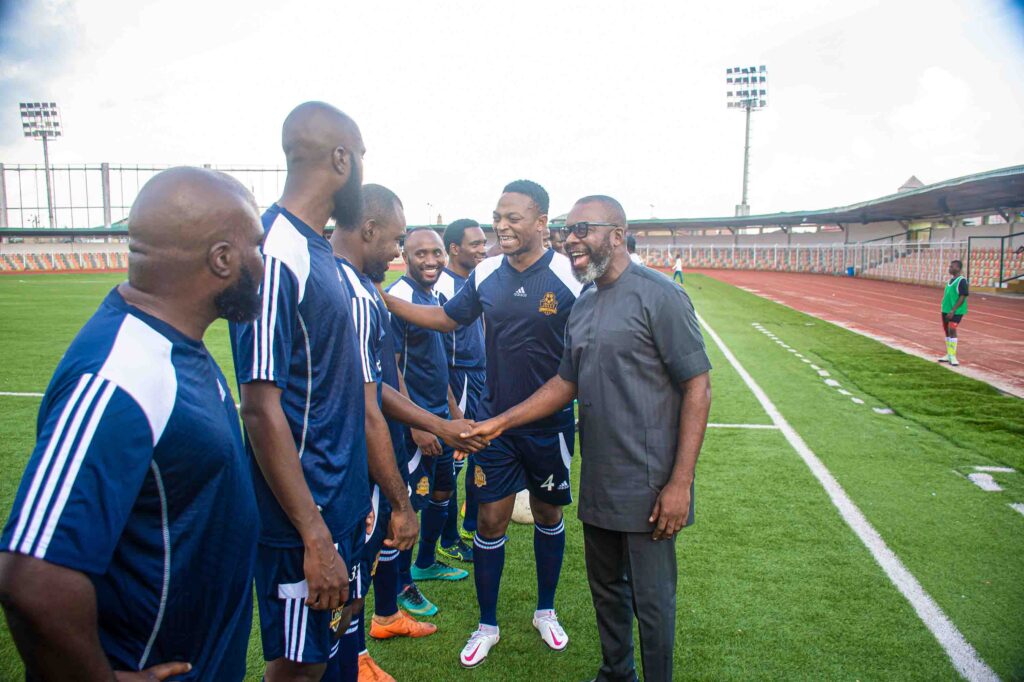 Jolly F.C. 6th Year Anniversary/Historic Friendly Match with NCDMB at Bayelsa