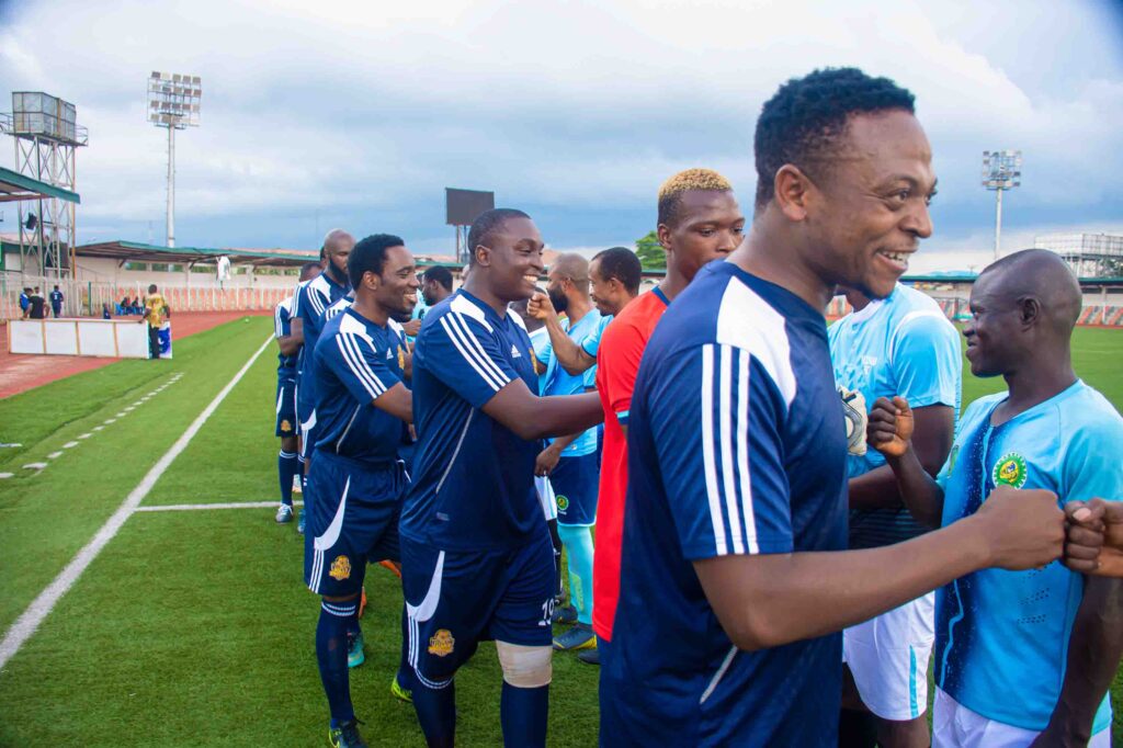 Jolly F.C. 6th Year Anniversary/Historic Friendly Match with NCDMB at Bayelsa