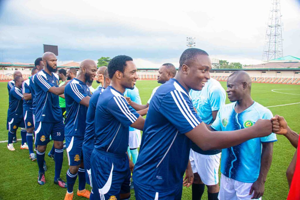 Jolly F.C. 6th Year Anniversary/Historic Friendly Match with NCDMB at Bayelsa