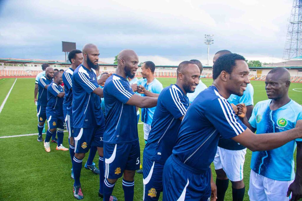 Jolly F.C. 6th Year Anniversary/Historic Friendly Match with NCDMB at Bayelsa