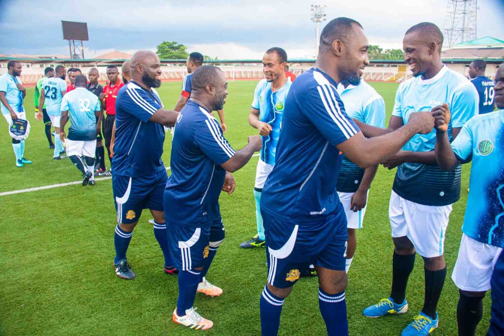 Jolly F.C. 6th Year Anniversary/Historic Friendly Match with NCDMB at Bayelsa