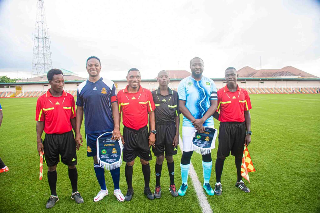 Jolly F.C. 6th Year Anniversary/Historic Friendly Match with NCDMB at Bayelsa