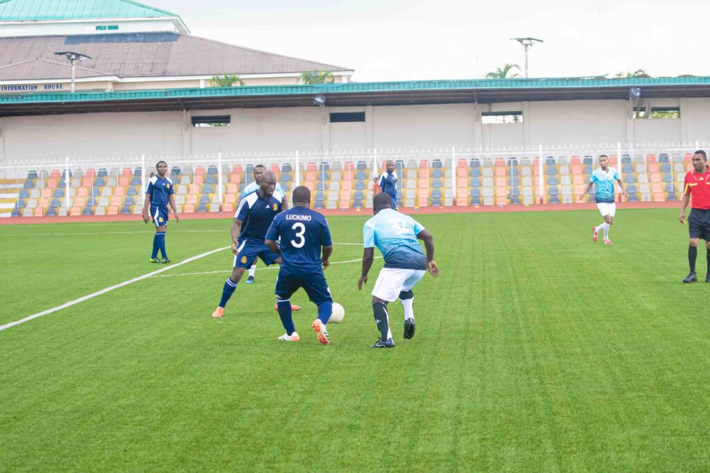Jolly F.C. 6th Year Anniversary/Historic Friendly Match with NCDMB at Bayelsa