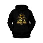 Jolly F.C. Merch black hoodie front
